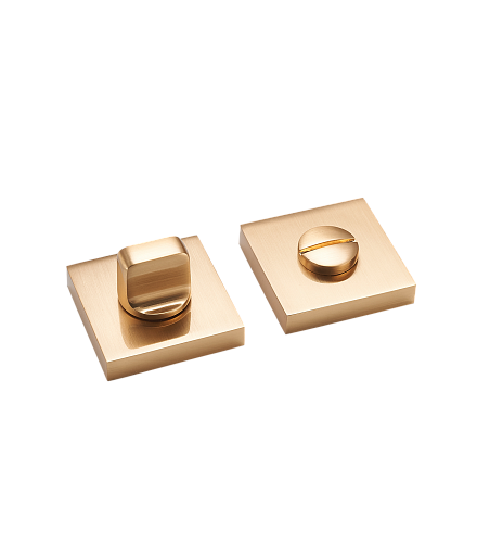 Завертки сантехнические Завертка сантехническая FANTOM на квадратном основании WC-50 22K SATIN 